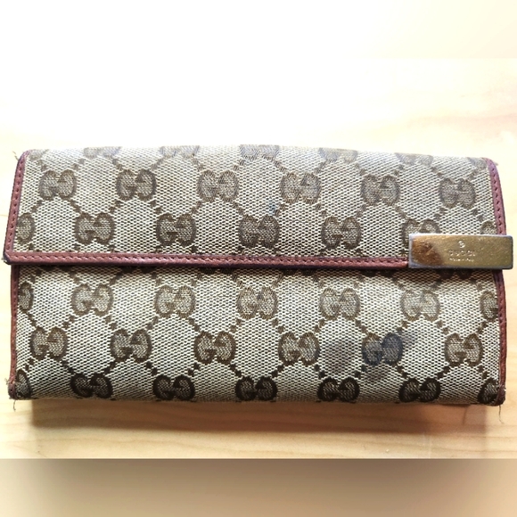 Gucci Handbags - Authentic Vintage Guccima Wallets